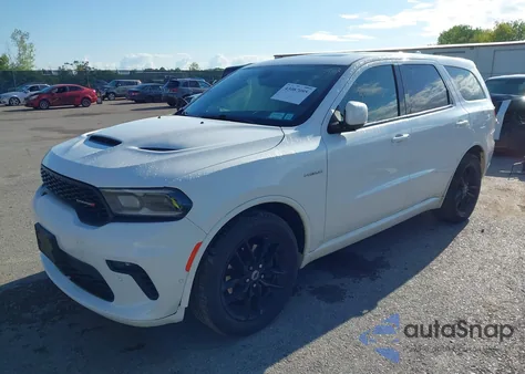 2021 Dodge Durango R/T из США, поврежденный, VIN 1C4SDJCT5MC520384